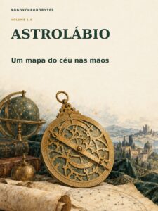 Capa do ebook Astrolábio: um mapa do céu nas mãos.