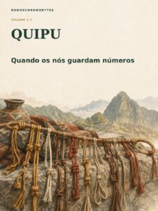Capa do ebook Quipu: quando os nós guardam números.